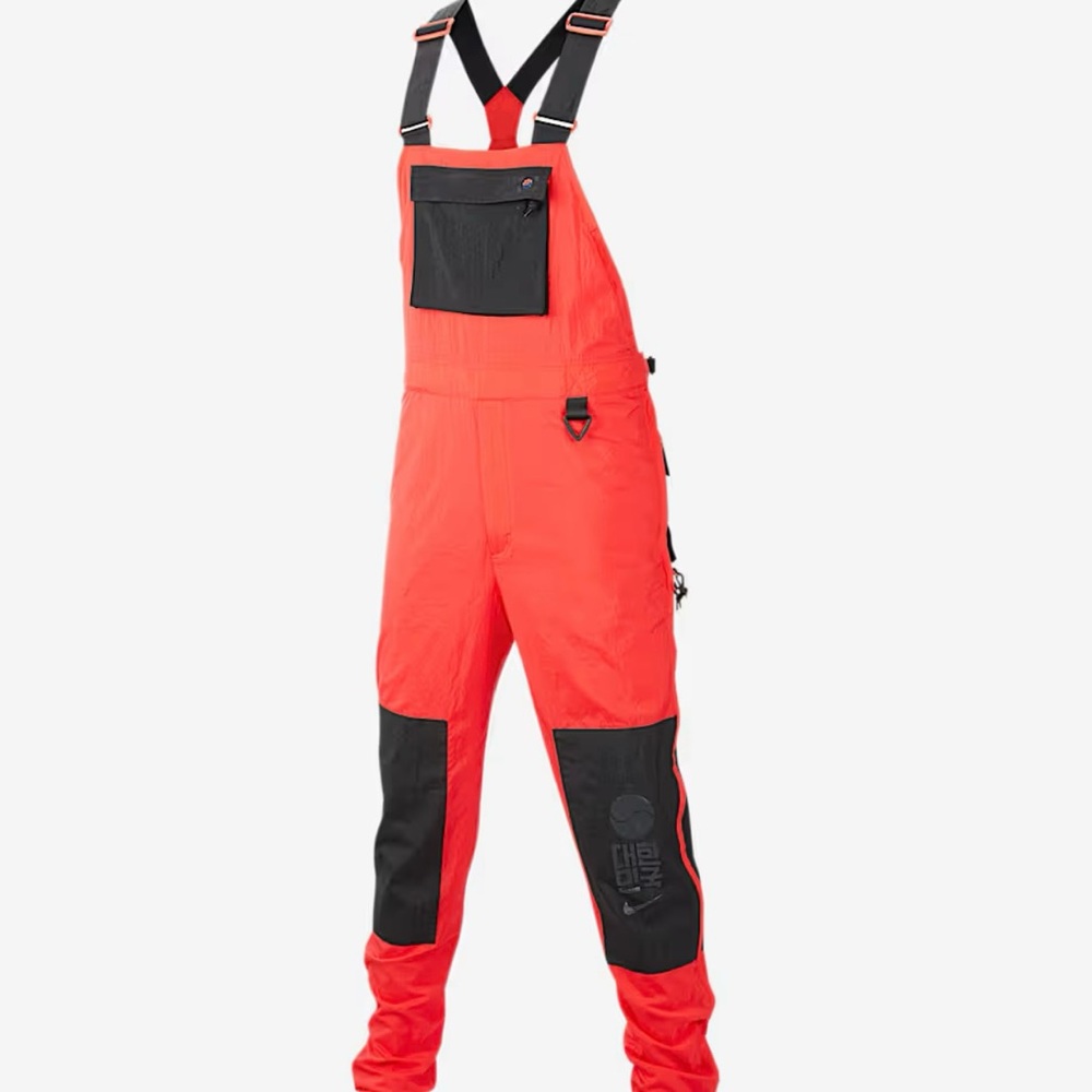 Men's Nike Red South Korea National Team NRG Woven Overalls